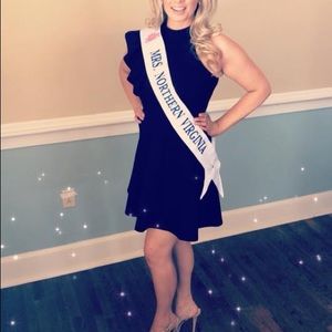 Black cocktail dress